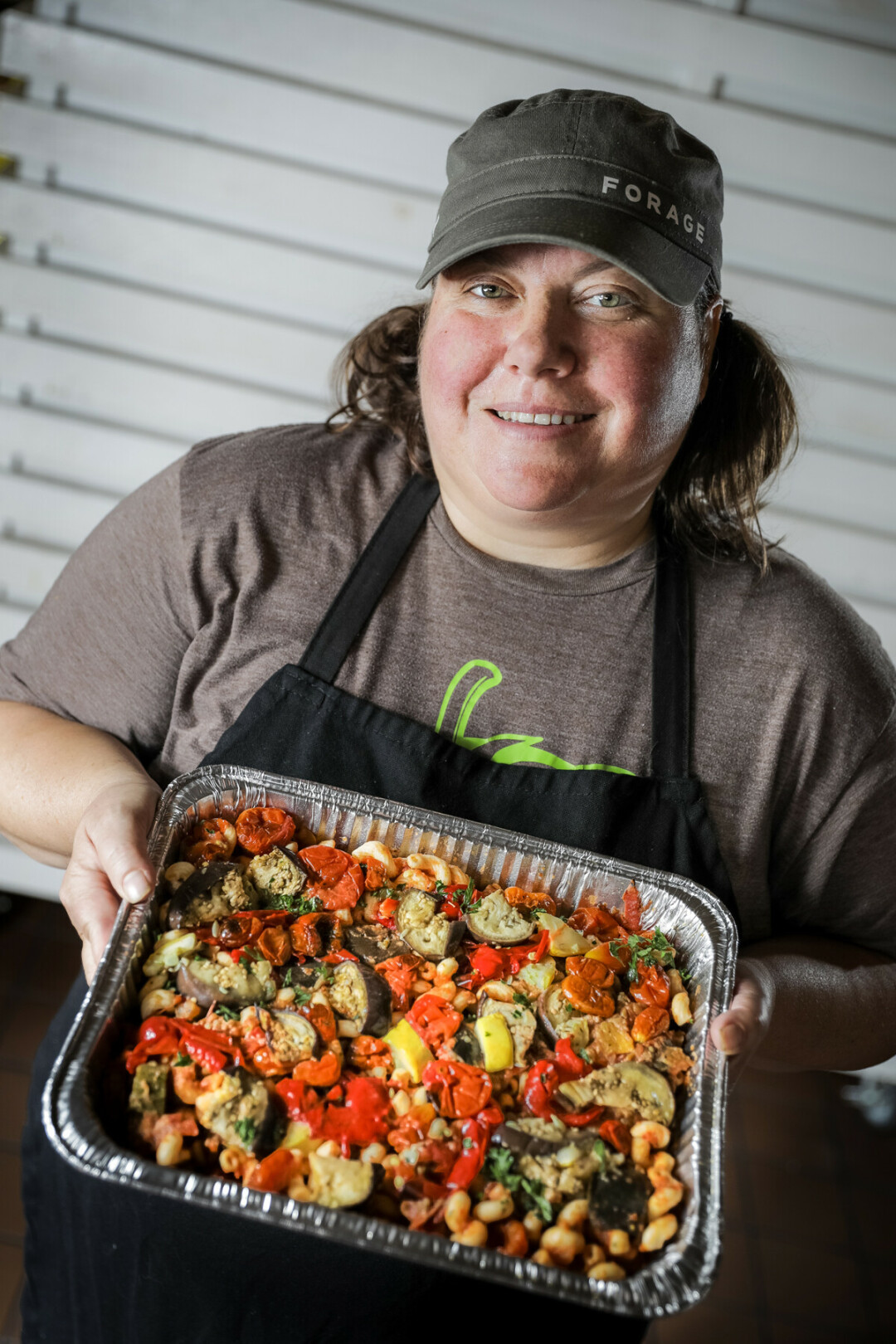 Michelle Thiede is one of the few vegan/vegetarian chefs in the area, focusing on fresh, healthy options for folks who live with veggie-based diets.