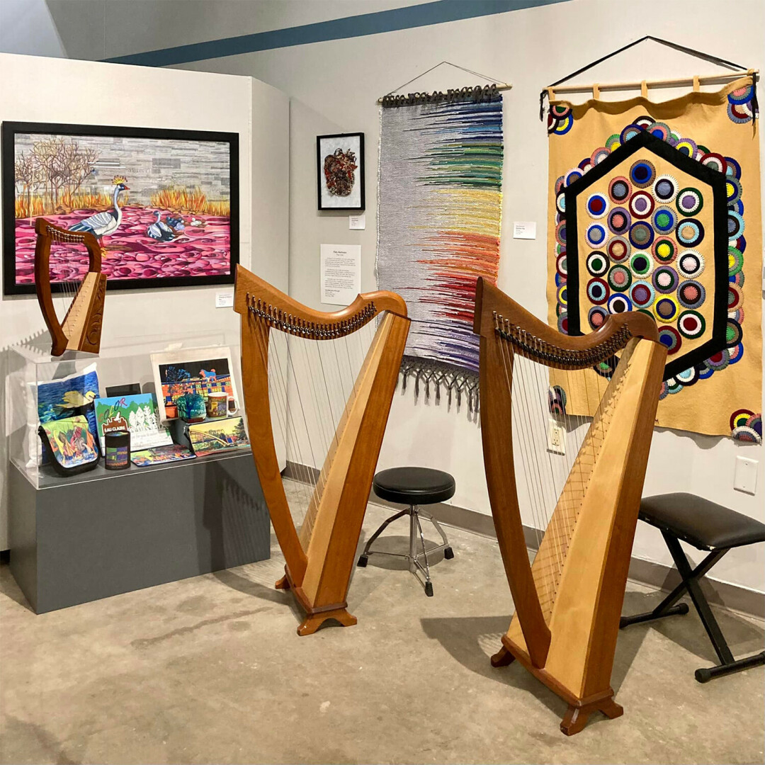 Bethany Shuda's folk harps (via Facebook).
