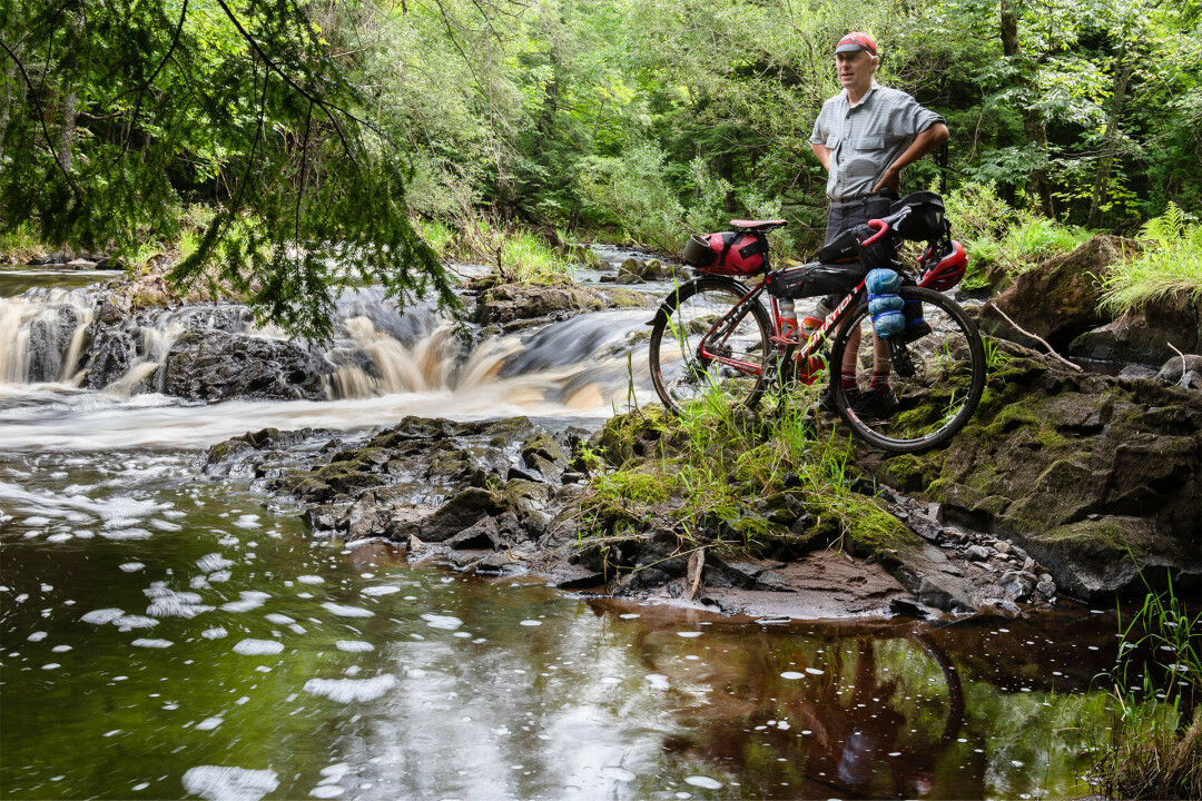 INTO THE OUTDOORS. Take backpacking on two wheels with bikepacking! Not sure how to get started? This Eau Claire event is a great place to start. (Photos by Dave Schlabowske)